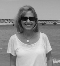 robin burns on a beach